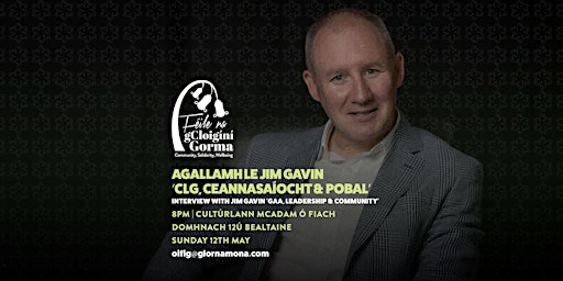 Jim Gavin Q&A: GAA, Leadership and Community primary image