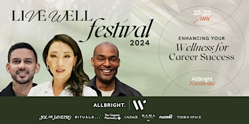 Hauptbild für AllBright's Live Well Festival 2024