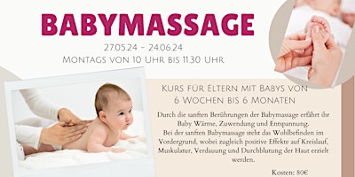 Hauptbild für Babymassage