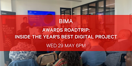 Primaire afbeelding van BIMA Awards Roadtrip | Inside the Year's Best Digital Projects (Scotland)