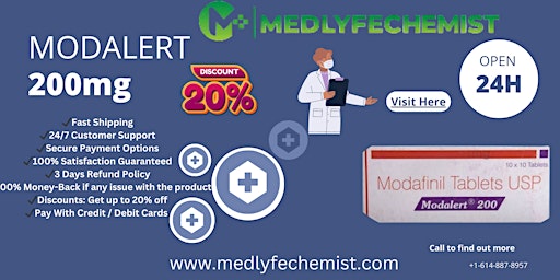 Imagem principal do evento Get Modalert online easily from medlyfechemist | +1 614-887-8957