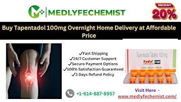 Buy Tapentadol 100mg online primary image