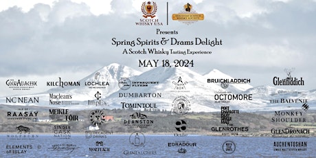 Spring Spirits & Drams Delight - A Scotch Whisky Tasting Experience