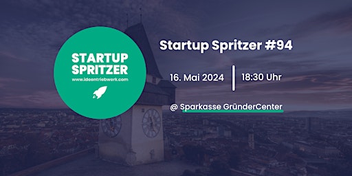 Imagem principal de Startup Spritzer #94 @Sparkasse GründerCenter