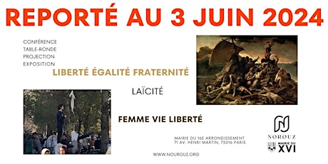 « Femme Vie Liberté  Egalité Fraternité : laïcité »