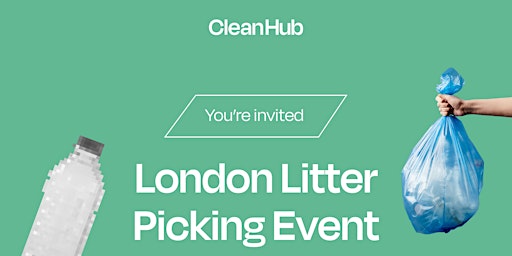 Imagem principal do evento CleanHub's London Litter Picking Event