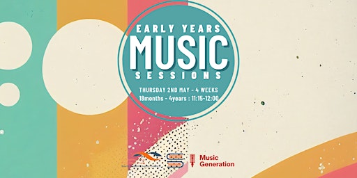 Immagine principale di Music Generation: Early Years Music Session for 18 months to 4 years 