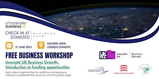 Innovate UK Business Growth: Introduction to funding opportunities primary image