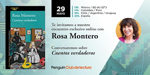 Imagem principal do evento Encuentro exclusivo con Rosa Montero