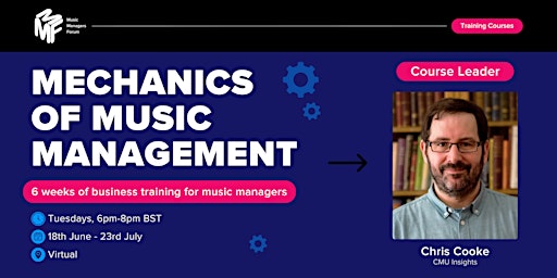 The Mechanics of Music Management  WK 3 ONLY (ONLINE) primary image