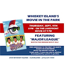 Whiskey Island's  - Movie In The Park primary image