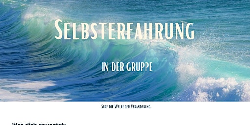 Selbsterfahrung in der Gruppe primary image