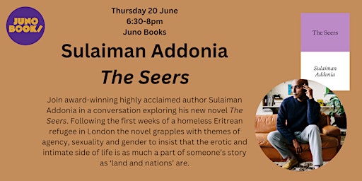 Imagem principal do evento Sulaiman Addonia - The Seers