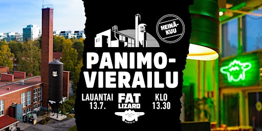 Copy of Fat Lizardin panimovierailut / Heinäkuu primary image