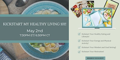 Primaire afbeelding van Kickstart My Healthy Living 101 Challenge!