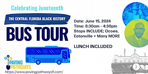 Imagen principal de Juneteenth Central Florida Black History Bus Tour