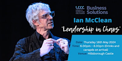 Leadership in Chaos with Ian McClean primary image