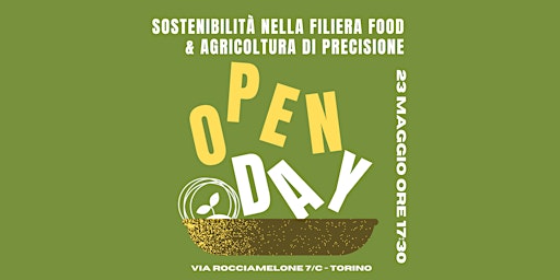 Open Day ITS AGROALIMENTARE - Sostenibilità  e Agricoltura di Precisione