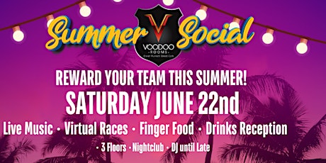 Voodoo Summer Social - Sat June 22nd Race Night