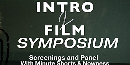 Image principale de Intro 2 film symposium - distribution