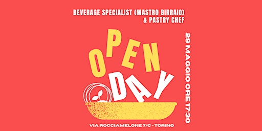 Primaire afbeelding van OpenDay ITS AGROALIMENTARE - Mastro Birraio  e Pastry Chef