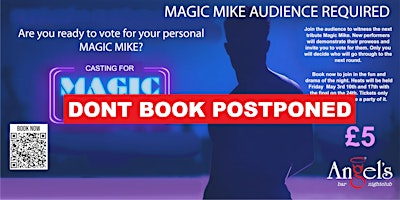 Imagem principal do evento MAGIC MIKE - VOTING FOR THE BEST OF THE BEST