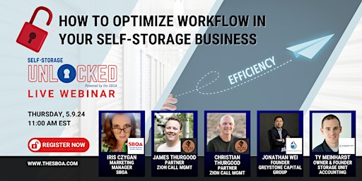 Hauptbild für How to Optimize Workflow in Your Self-Storage Business