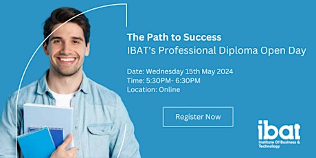 The Path to Success: IBAT's Professional Diploma Open Day
