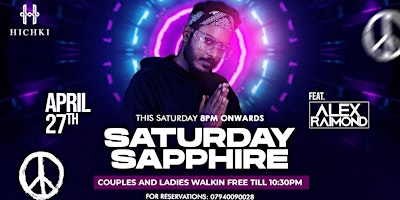 Primaire afbeelding van Bollywood Saturday Sapphire!! (Guestlist & Free Entry Available!)