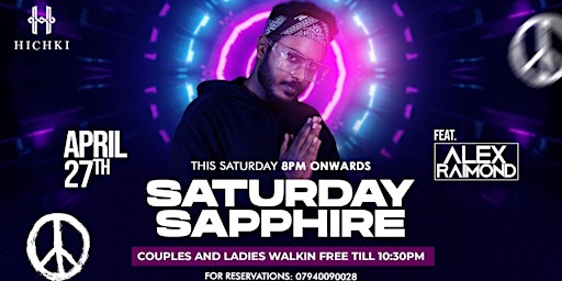 Hauptbild für Bollywood Saturday Sapphire!! (Guestlist & Free Entry Available!)