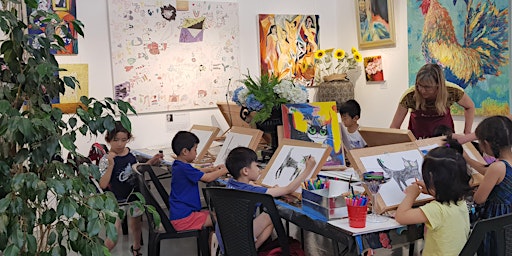 Primaire afbeelding van Gladesville_Kid's Art Drawing_Age 5~12_2024 Term 2_10 Classes_Thur session