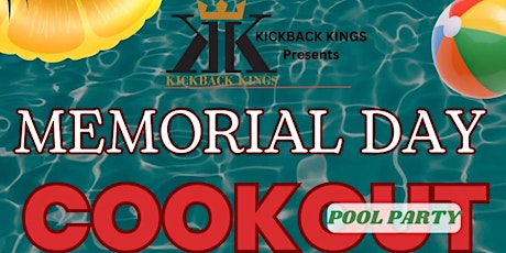 Memorial Day Weekend Cookout/Pool Party