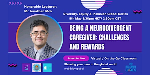 Hauptbild für DEI Global Series: Being a neurodivergent caregiver: challenges and rewards
