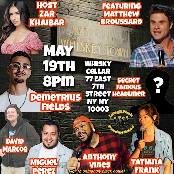 A Night of Comedy at Whiskey Cellar NYC