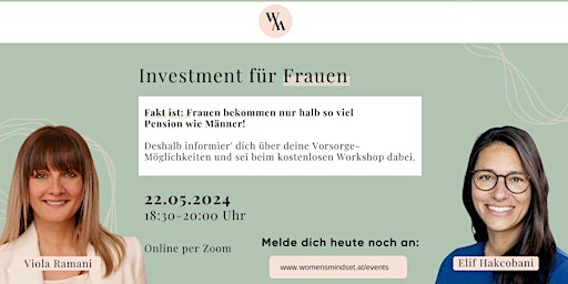 Online Finanzworkshop - Investment für Frauen  primärbild