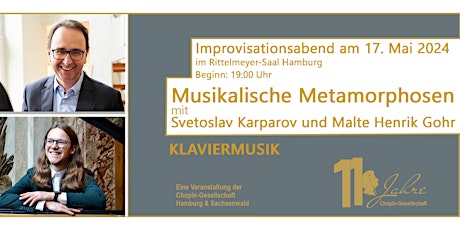 Musikalische Metamorphosen -           Ein Improvisationsabend primary image