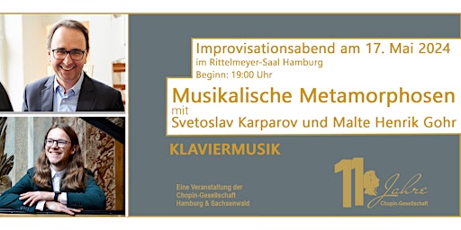 Immagine principale di Musikalische Metamorphosen -           Ein Improvisationsabend 