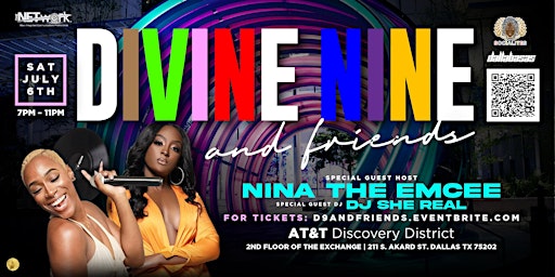 Primaire afbeelding van The NETwork DFW Presents Divine Nine & Friends Party