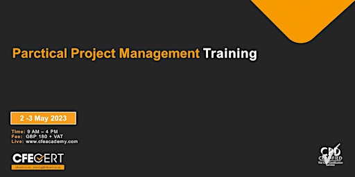Practical Project Management - ₤180 + VAT primary image