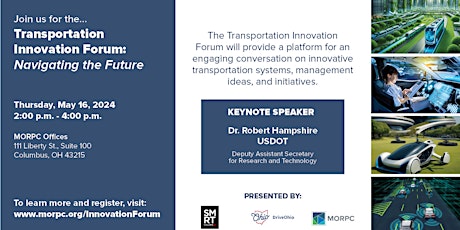 Transportation Innovation Forum: Navigating the Future