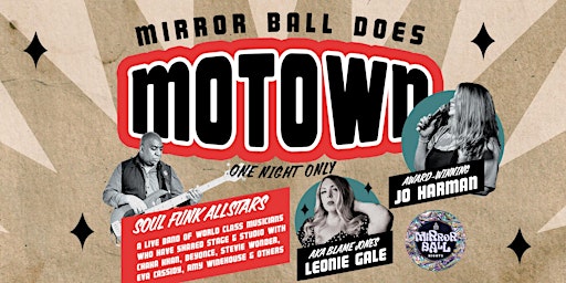 Imagem principal do evento Mirror Ball does Motown