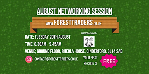 Imagem principal do evento Forest Traders August Networking Session