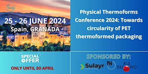 Hauptbild für Physical Thermoforms Conference 2024 - PETCORE EUROPE