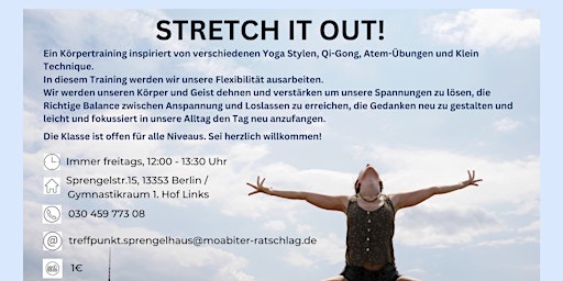 Hauptbild für „Stretch it out!“ – Bewegungsangebot