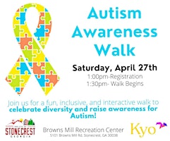 Imagem principal do evento Autism Awareness Walk