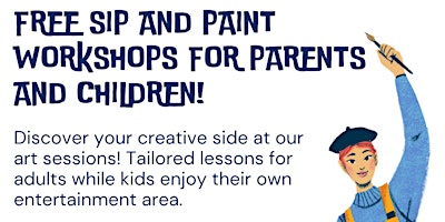 Primaire afbeelding van Horlicks Quarter - FREE Sip and Paint Sessions for Adults and Children
