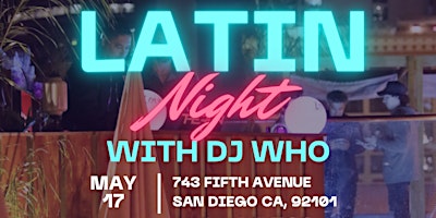 Latin Night with DJ WHO primary image