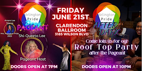 2024 Arlington Pride Drag Pageant and After Party
