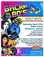 Imagem principal do evento Back to the 80's - Adult Skate