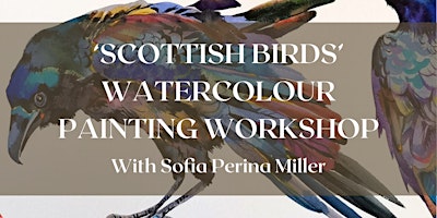 'Scottish Birds' Watercolour Painting Workshop primary image